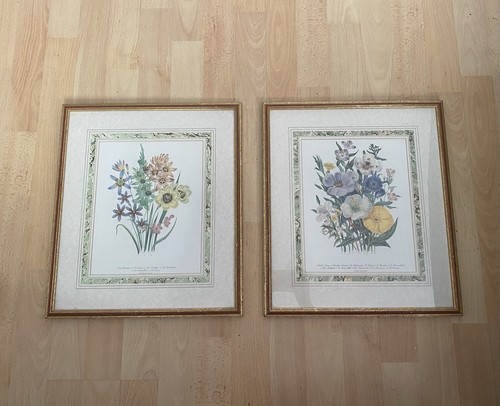 Pair vintage gold framed - vintage,