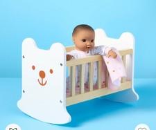 Baby Doll Wooden Crib -