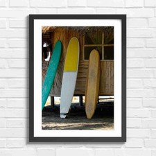 Vintage surfboards bamboo - vintage,