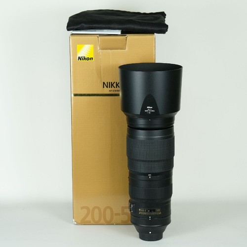 Nikon nikkor 200 500mm - af-s,