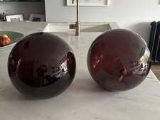 Beautiful globe glass table