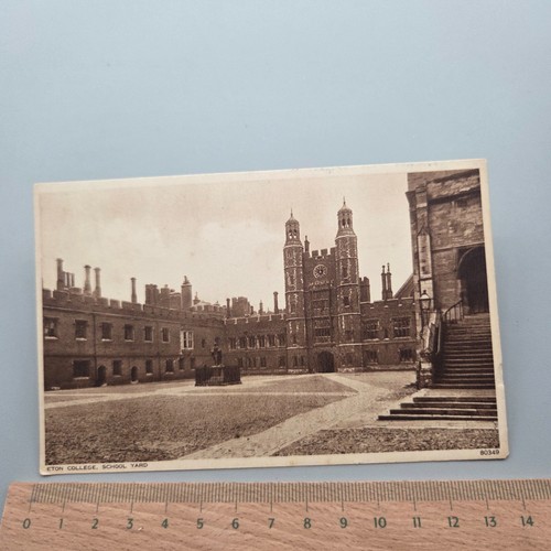 Vintage postcard eton - postcard, college