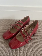 Office London Red Patent Shiny