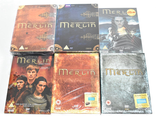 Merlin series dvd box - dvd,