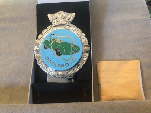 Goodwood car badge unused - goodwood,