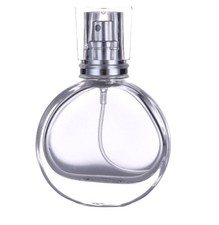 30ml Empty Glass Perfume Spray Bottle Atomizer Refillable Clear Round 