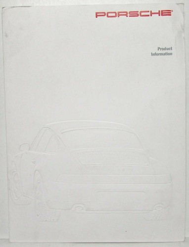 1995 porsche press kit with - kit,