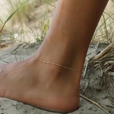 Ankle Bracelet  Silver Gold