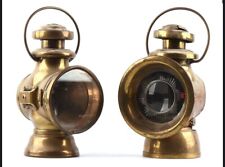 2 X Vintage Lucas King Of The Road Hand Lamps