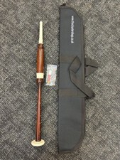 Cocuswood Practice Chanter With Reed and Black Canvas case FREE POSTAGE