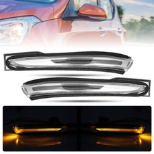 Left Right LED Wing Mirror Indicator Light Lamp Clear For Hyundai i10 2013-2021