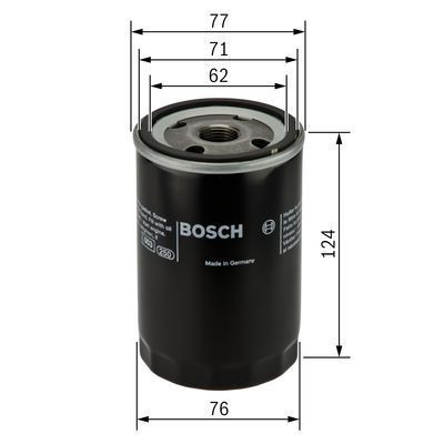 Bosch oil filter for - oil,