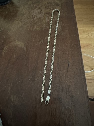 Gold plated rope - gold, chain