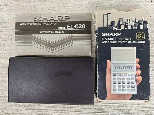 Vintage sharp 620 withn - sharp, el-620