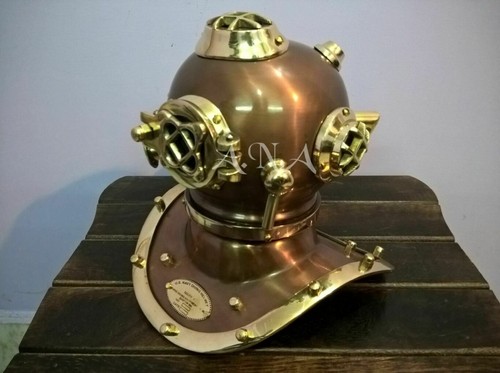 Brass diving divers helmet - diving,