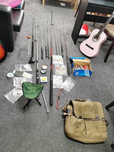 Set fishing rods hooks - a,