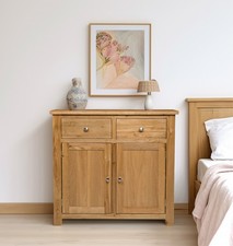 Small oak sideboard drawer - small,
