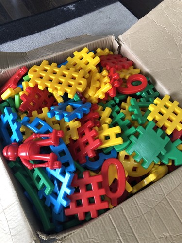 Large box waffle blocks - box,