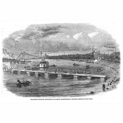 Glasgow pontoon bridge the - pontoon,