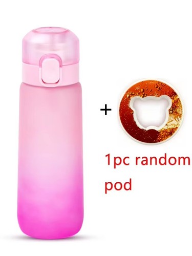 Air water bottle with - air, flavor