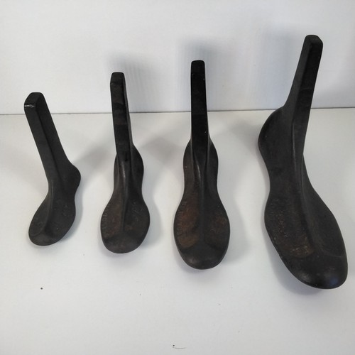 Ajk cobblers shoes last set - x4,