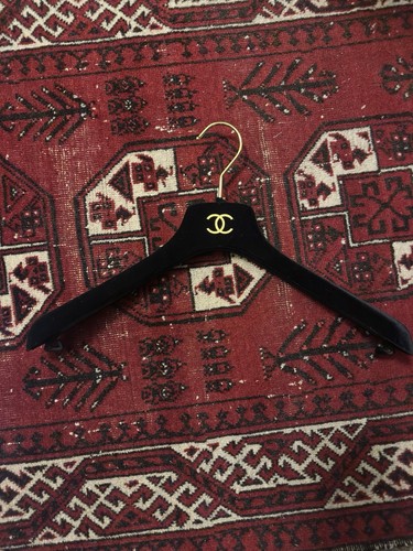 Authentic chanel velvet hanger - velvet,