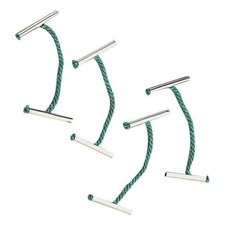 152mm Treasury Tags Metal Ended Green String