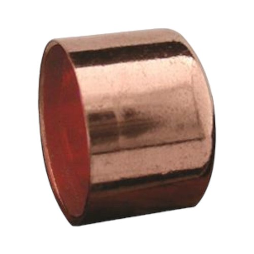 End feed cap copper - end,