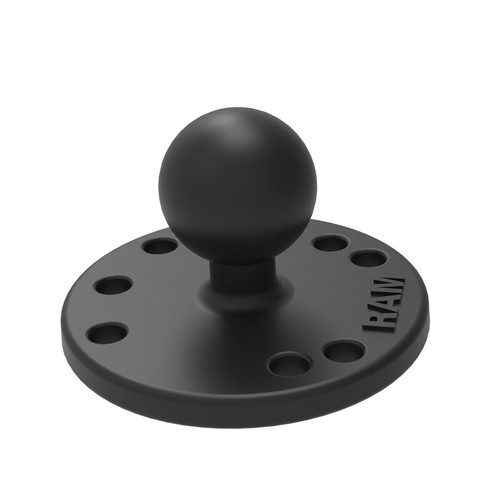 Ball round base with amps - round,