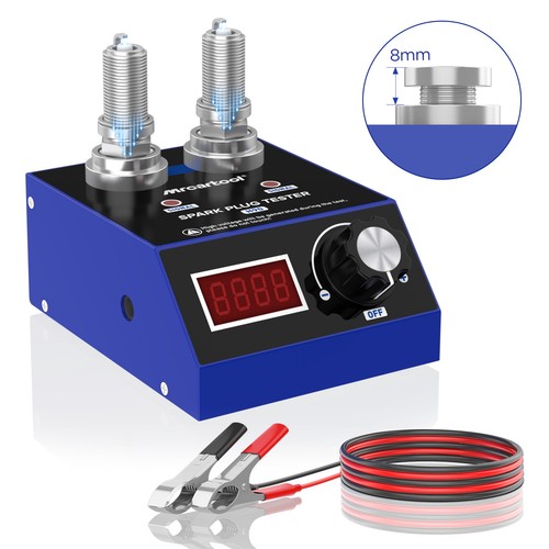 Car ignition spark - plug, tester