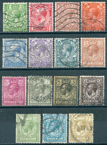 Kgv 1912 royal cypher - royal,