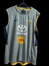 North Queensland Cowboys NRL Australian Rugby League ISC Vest Top - Size 3XL
