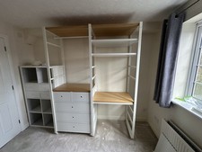 IKEA Elvarli Open Wardrobe