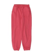 ZARA Womens Tracksuit Trousers Joggers UK 8 Small  Pink DP15