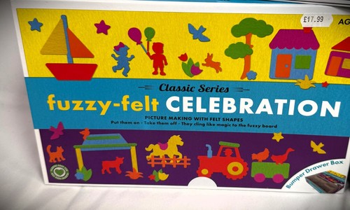 Fuzzy felt celebration - fuzzy, bumper