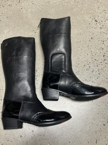 Jbm womens black leather - black,