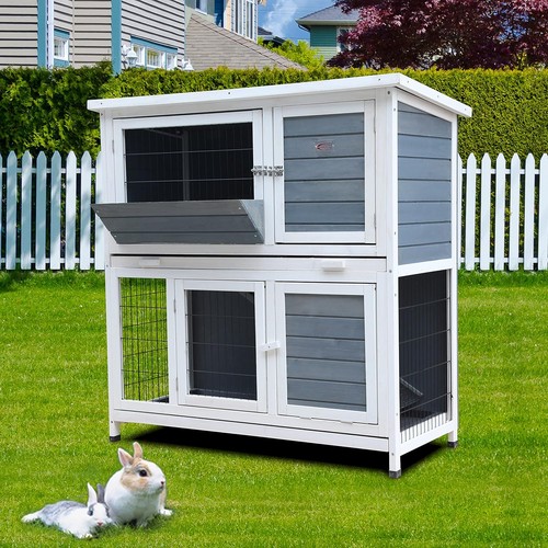 Large tier rabbit hutch - large, 2