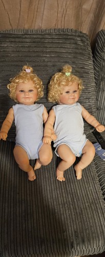 Twin reborn baby - gilr, dolls