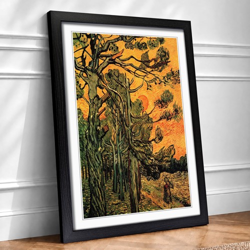 Pine trees against - trees,