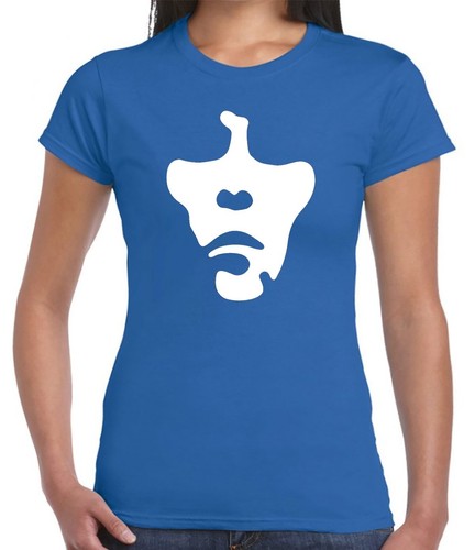 Ian brown face shirt - brown, t-shirt