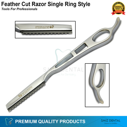 Barber salon feather straight - barber,