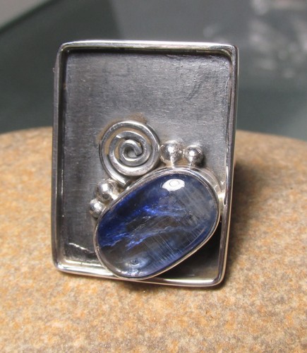 925 sterling silver blue