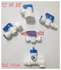 Push fit Shut Off Valve For