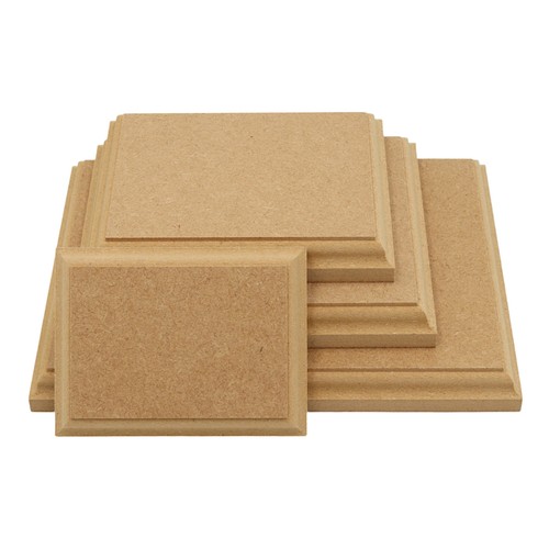 Wooden mdf rectangle plaque - rectangle,