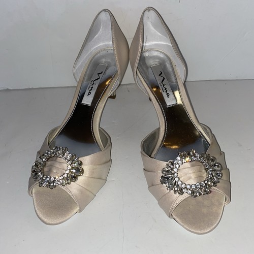 Prom wedding heels - heels, nina