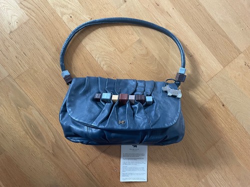 Radley blue leather bag with
