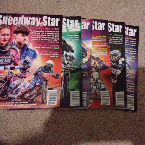 Speedway star magazines - 6,