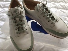 Clarks Hero Air Lace Pale Green And White, Size 7D. Brand new, No Box