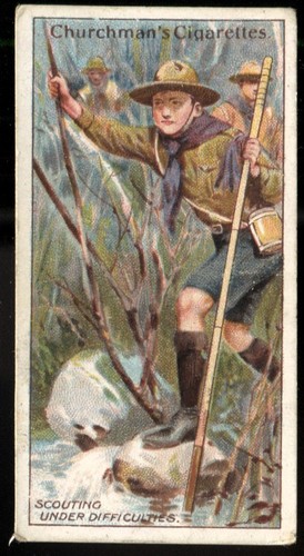 Tobacco card churchman boy - tobacco, churchman,