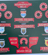 Train Name Plates 